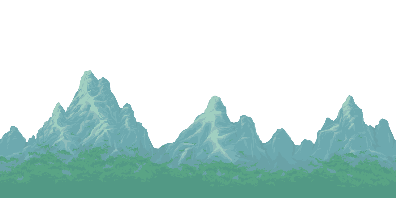 Mountains front